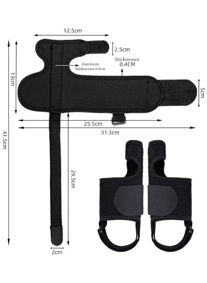 مصحح الورم للنساء عند إصبع القدم الكبير والرجال، دعامة للورم للنساء والرجال، جبائر مريحة للورم داعمة لتخفيف آلام إصبع القدم الكبير، جبيرة إبهام القدم لفرد أصابع القدم - Image 2